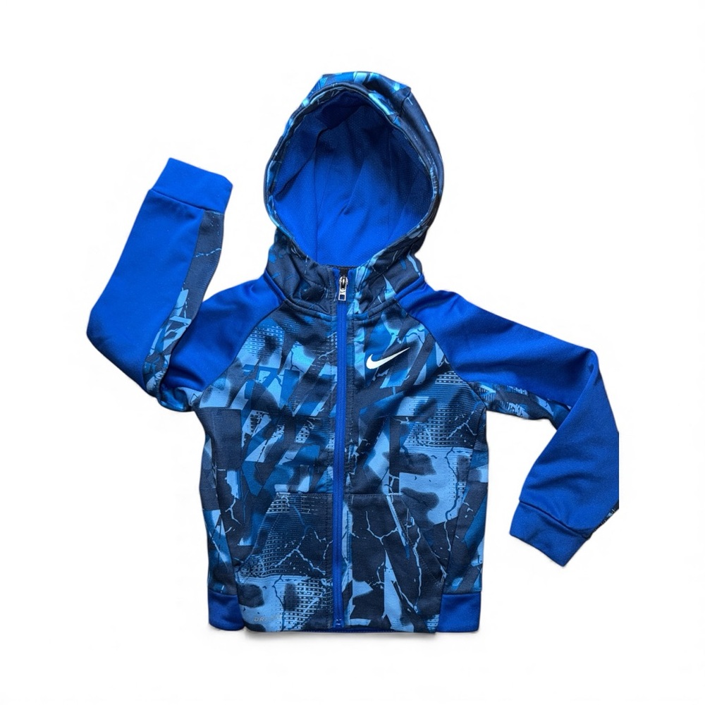 🔥 Toddler Nike Long Sleeved Hoody Sweater Sweatshirt Camo Style Size 4T 🔥